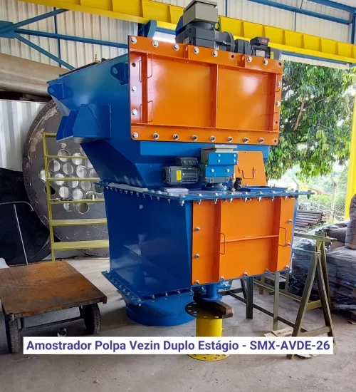 Amostrador Polpa Vezin Duplo Estágio - SMX-AVDE-26