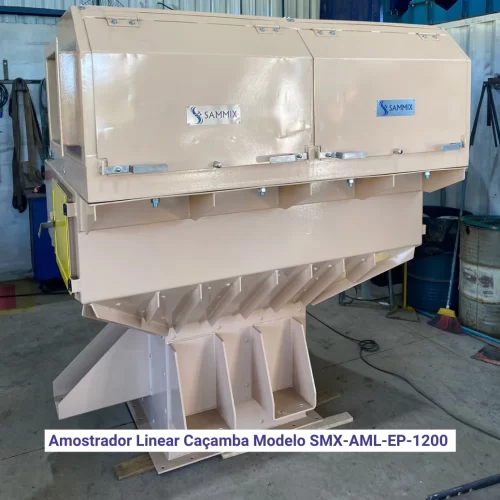 Amostrador Linear Caçamba Modelo SMX-AML-EP-1200