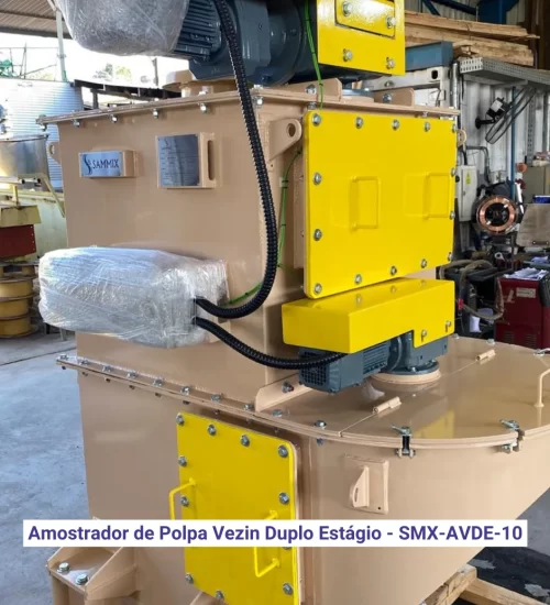 Amostrador de Polpa Vezin Duplo Estágio - SMX-AVDE-10