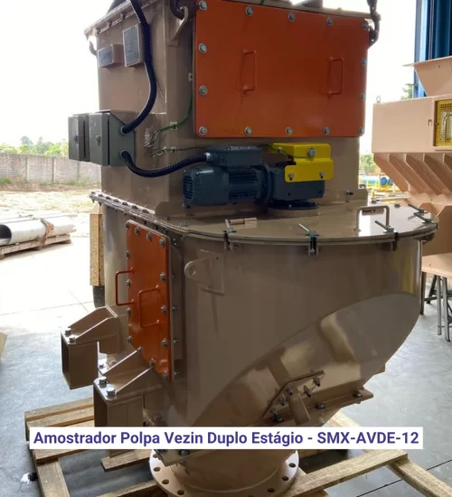 Amostrador Polpa Vezin Duplo Estágio - SMX-AVDE-12