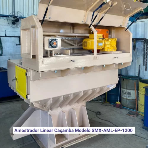 Amostrador Linear Caçamba Modelo SMX-AML-EP-1200