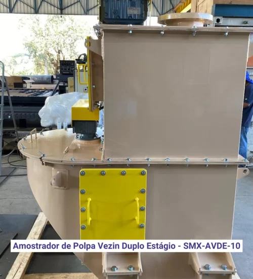 Amostrador de Polpa Vezin Duplo Estágio - SMX-AVDE-10