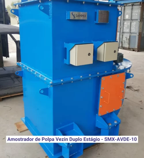 Amostrador de Polpa Vezin Duplo Estágio - SMX-AVDE-10