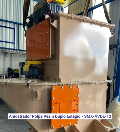Amostrador Polpa Vezin Duplo Estágio - SMX-AVDE-12
