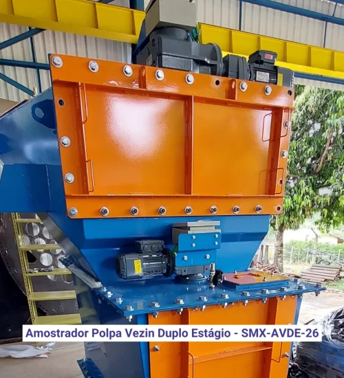 Amostrador Polpa Vezin Duplo Estágio - SMX-AVDE-26